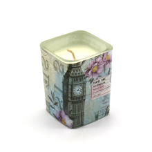 Hot Sale Luxury Scented Organic Soy Glass Candle